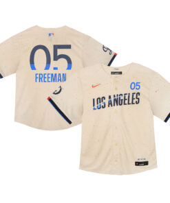 Freddie Freeman Los Angeles DodgersInfant 2024 City Connect Limited Player Jersey  Cream