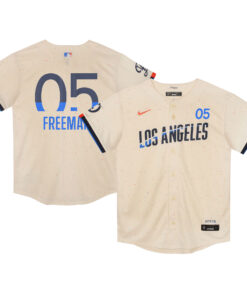 Freddie Freeman Los Angeles DodgersPreschool 2024 City Connect Limited Player Jersey  Cream