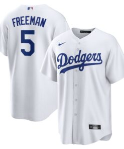 Freddie Freeman Los Angeles DodgersReplica Player Jersey  White