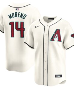 Gabriel Moreno Arizona DiamondbacksHome Limited Player Jersey  White