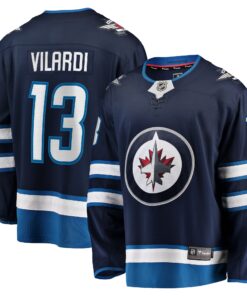 Gabriel Vilardi Winnipeg Jets Fanatics Home Premier Breakaway Player Jersey  Navy