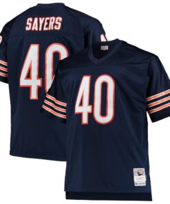 Gale Sayers Chicago Bears Mitchell amp Ness Big amp Tall 1969 Retired Player Replica Jersey  Navy