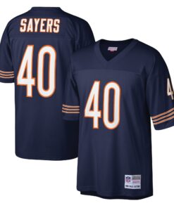 Gale Sayers Chicago Bears Mitchell amp Ness Legacy Replica Jersey  Navy