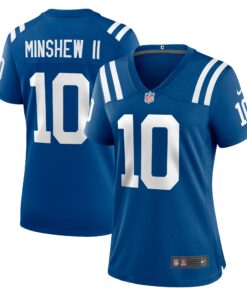 Gardner Minshew II Indianapolis Colts  Women_s Game Jersey  Royal