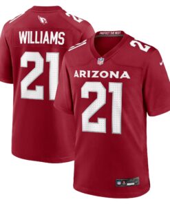 Garrett Williams Arizona Cardinals   Game Jersey   Cardinal
