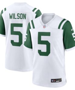 Garrett Wilson New York Jets  Classic Alternate Game Jersey  White
