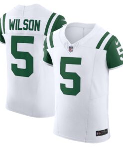 Garrett Wilson New York Jets  Classic Alternate Vapor F.U.S.E. Elite Jersey  White