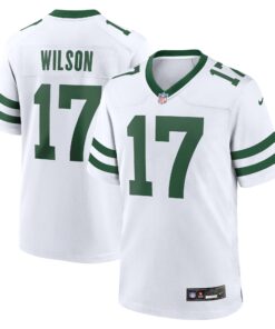 Garrett Wilson New York Jets  Game Jersey  Legacy White