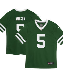 Garrett Wilson New York Jets  Toddler Game Jersey  Legacy Green