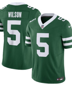 Garrett Wilson New York Jets  Vapor F.U.S.E. Limited Jersey  Legacy Green 1