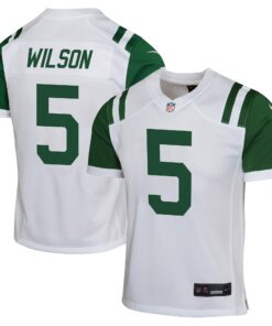 Garrett Wilson New York Jets  Youth Classic Alternate Game Jersey  White