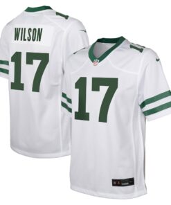 Garrett Wilson New York Jets  Youth Game Jersey  Legacy White