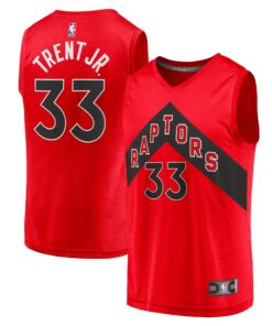 Gary Trent Jr. Toronto Raptors Fanatics Youth Fast Break Replica Jersey - Icon Edition - Red