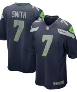 Geno Smith Seattle Seahawks  Game Jersey  College Navy