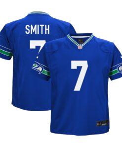 Geno Smith Seattle Seahawks  Preschool Game Jersey  Royal