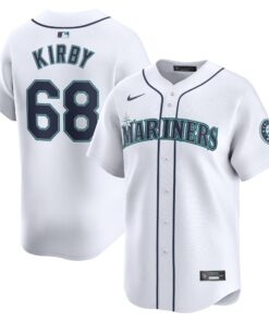 George Kirby Seattle MarinersHome Limited Player Jersey  White