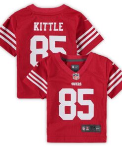 George Kittle San Francisco 49ers  Infant Player Game Jersey  Scarlet