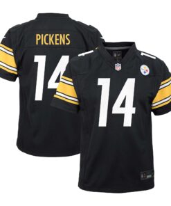 George Pickens Pittsburgh Steelers  Youth Game Jersey  Black