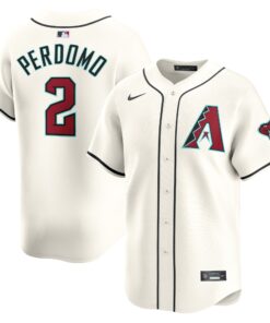 Geraldo Perdomo Arizona DiamondbacksHome Limited Player Jersey  White