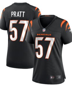 Germaine Pratt Cincinnati Bengals Women_s  Game Jersey  Black