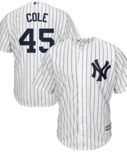 Gerrit Cole New York Yankees Big amp Tall Replica Player Jersey  WhiteNavy