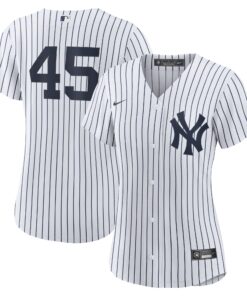 Gerrit Cole New York YankeesWomen_s Home Replica Player Jersey  White 1