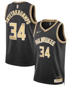 Giannis Antetokounmpo Milwaukee Bucks Unisex  Select Series Swingman Jersey&nbspâ€“ Black