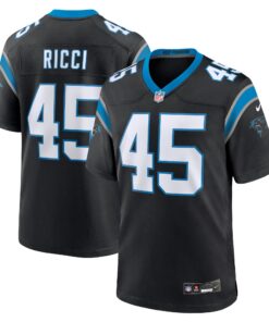 Giovanni Ricci Carolina Panthers  Team Game Jersey  Black