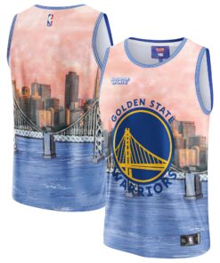 Golden State Warriors NBA &amp KidSuper Studios by Fanatics Unisex Hometown Jersey - Blue