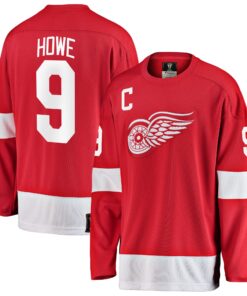 Gordie Howe Detroit Red Wings Fanatics Premier Breakaway Retired Player Jersey  Red