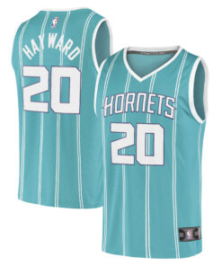 Gordon Hayward Charlotte Hornets Fanatics Fast Break Replica Jersey - Icon Edition - Teal