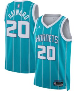 Gordon Hayward Charlotte Hornets Jordan Brand Unisex Swingman Jersey - Icon Edition - Teal