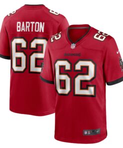 Graham Barton Tampa Bay Buccaneers  2024 NFL Draft First Round Pick Player Game Jersey  Red