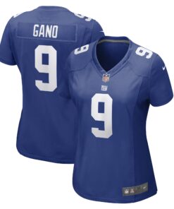 Graham Gano New York Giants  Women_s Team Game Player Jersey  Royal