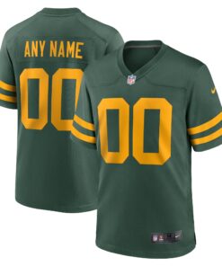 Green Bay Packers  Alternate Custom Jersey  Green 1