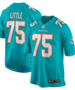 Greg Little Miami Dolphins  Game Jersey  Aqua