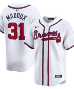 Greg Maddux Atlanta BravesHome Limited Player Jersey  White