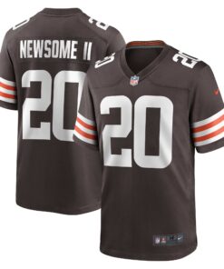 Greg Newsome II Cleveland Browns  Game Jersey  Brown
