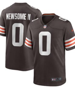 Greg Newsome II Cleveland Browns  Team Game Jersey  Brown