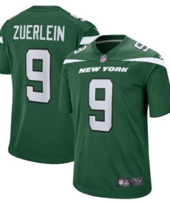 Greg Zuerlein New York Jets  Team Game Jersey  Gotham Green