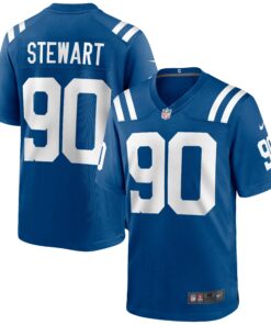 Grover Stewart Indianapolis Colts  Game Jersey  Royal