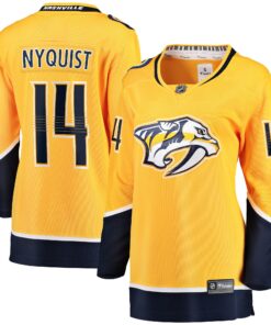 Gustav Nyquist Nashville Predators Fanatics Women_s Home Breakaway Player Jersey  Gold