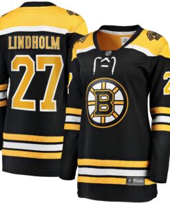 Hampus Lindholm Boston Bruins Women_s Fanatics Home Breakaway Player Jersey  Black