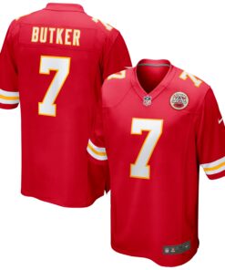 Harrison Butker Kansas City Chiefs  Game Jersey  Red