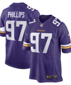 Harrison Phillips Minnesota Vikings  Game Player Jersey  Purple