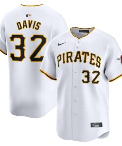 Henry Davis Pittsburgh PiratesHome Limited Player Jerseynbspâ€“ White