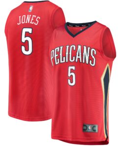 Herbert Jones New Orleans Pelicans Fanatics Fast Break Replica Player Jersey - Statement Edition - Red