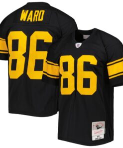 Hines Ward Pittsburgh Steelers Mitchell amp Ness Legacy Replica Jersey  Black