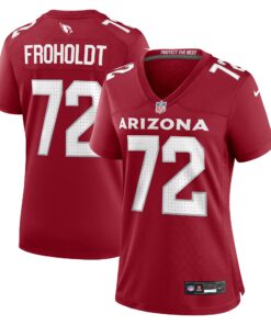 Hjalte Froholdt Arizona Cardinals  Women_s  Women_s All Player Jersey  Cardinal