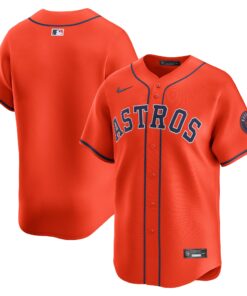  Houston Astros Alternate Limited Jerseynbspâ€“ Orange